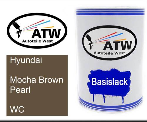 Hyundai, Mocha Brown Pearl, WC: 500ml Lackdose, von ATW Autoteile West.